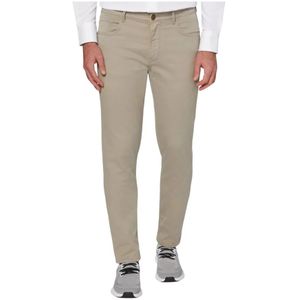 Dondup, Heren, Jeans, Beige, Maat: W32 Katoen,
