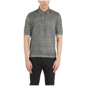 Avant Toi, Heren, Tops, Grijs, Maat: XL Linnen,