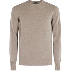 Drumohr, Heren, Truien, Bruin, Maat: XL Kasjmier,