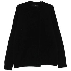 Isabel Benenato, Heren, Truien, Zwart, Maat: XL