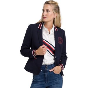 Marc Aurel, Dames, Jassen, Blauw, Maat: M