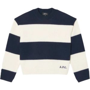 A.p.c., Dames, Truien, Veelkleurig, Maat: M Wol,