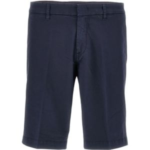 Fay, Heren, Korte broeken, Blauw, Maat: W34 Katoen,