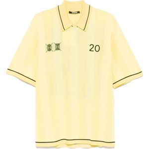 Jacquemus, Heren, Tops, Geel, Maat: M Viscose,