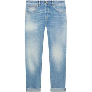 Dondup, Heren, Jeans, Blauw, Maat: W31 Denim,