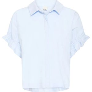 Ichi, Dames, Blouses & Shirts, Blauw, Maat: XS Kasjmier,