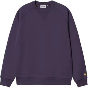 Carhartt Wip, Heren, Sweatshirts & Hoodies, Paars, Maat: M