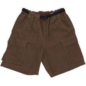 Carhartt Wip, Heren, Korte broeken, Bruin, Maat: M Katoen,