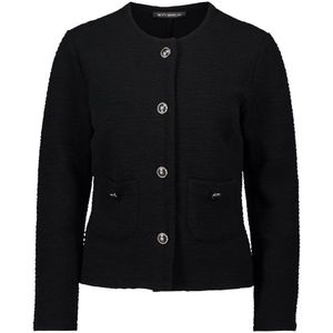 Betty Barclay - Sweatvest - Zwart - Licht Getailleerd Silhouet