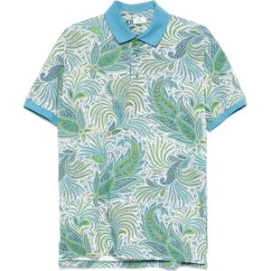 Etro, Heren, Tops, Blauw, Maat: XL