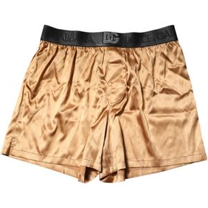Dolce & Gabbana, Heren, Ondergoed, Beige, Maat: XS Zijde,