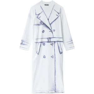 Moschino, Dames, Jurken, Veelkleurig, Maat: S Katoen,