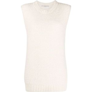 Stella McCartney, Dames, Truien, Wit, Maat: 2XS Wol,