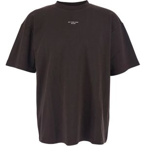 Drole de Monsieur, Heren, Tops, Bruin, Maat: S Katoen,