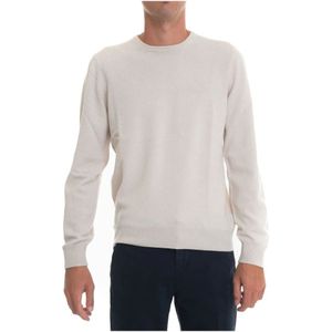 Gran Sasso, Heren, Truien, Wit, Maat: 4XL Kasjmier,