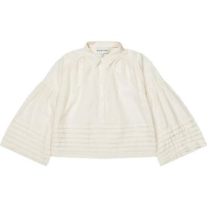 Munthe, Dames, Blouses & Shirts, Beige, Maat: 2XS