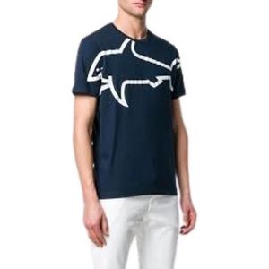Paul & Shark, Heren, Tops, Blauw, Maat: 2XL Katoen,