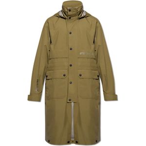 Moncler, Heren, Mantels, Groen, Maat: L