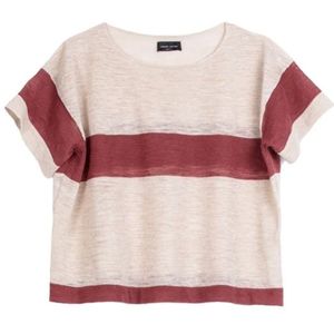 Roberto Collina, Dames, Tops, Beige, Maat: S Jersey,