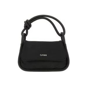 Ganni Handbags , Black , Dames , Maat: ONE Size