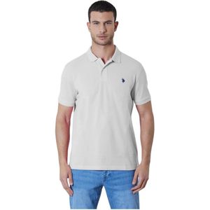 U.s. Polo Assn., Heren, Tops, Wit, Maat: L Katoen,