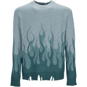 Vision OF Super, Heren, Truien, Groen, Maat: XL Acryl,