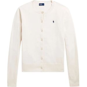 Polo Ralph Lauren, Dames, Truien, Beige, Maat: XL Katoen,