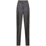 Max Mara Studio - Veelkleurig - Broek - Dames - Zijden Stropdas-Stijl