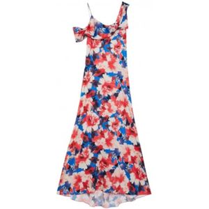 Patrizia Pepe, Dames, Jurken, Veelkleurig, Maat: S Satijn,