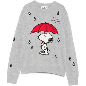 MC2 Saint Barth, Dames, Truien, Grijs, Maat: S Wol,