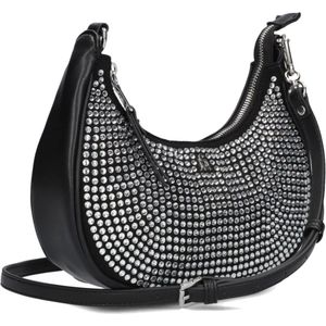 Steve Madden, Dames, Tassen, Zwart, Maat: ONE Size Zijde,