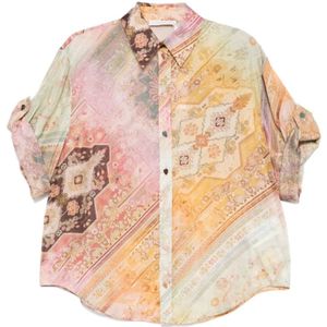 Zimmermann, Dames, Blouses & Shirts, Veelkleurig, Maat: L