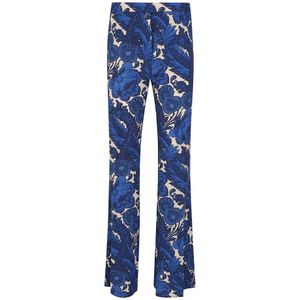 Etro, Dames, Broeken, Blauw, Maat: 2XS Poliester,