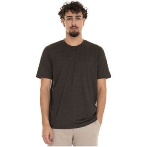 Marco Pescarolo, Heren, Tops, Bruin, Maat: 3XL Wol,