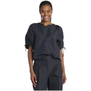 3.1 Phillip Lim, Dames, Blouses & Shirts, Blauw, Maat: M Katoen,