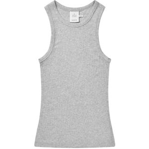 Munthe, Dames, Tops, Grijs, Maat: 2XS Katoen,