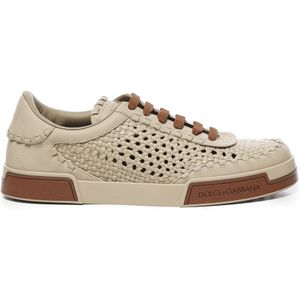 Dolce & Gabbana, Heren, Schoenen, Beige, Maat: 42 EU Leer,