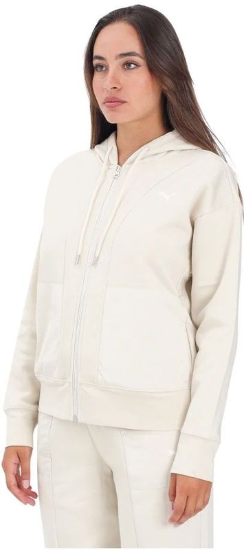 Puma - HER Relaxed Fit - Sweatshirt - Met Rits