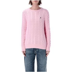 Polo Ralph Lauren, Heren, Truien, Roze, Maat: L Katoen,