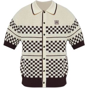 Amiri, Heren, Overhemden, Beige, Maat: XL