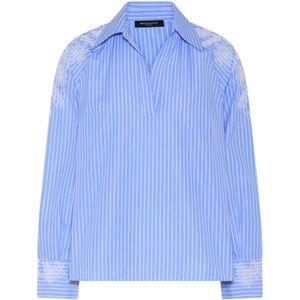 Bruuns Bazaar, Dames, Blouses & Shirts, Blauw, Maat: XS