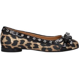 Ganni, Dames, Schoenen, Bruin, Maat: 36 EU