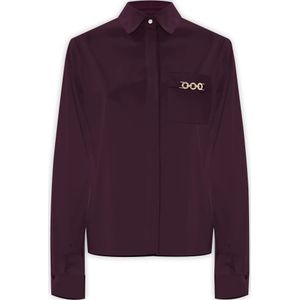 Kocca, Dames, Blouses & Shirts, Paars, Maat: L