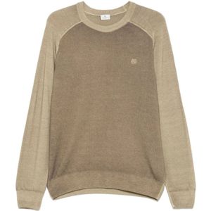 Etro, Heren, Truien, Beige, Maat: XL Wol,