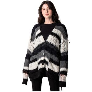 Roberto Collina, Dames, Truien, Zwart, Maat: XS