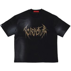 Acupuncture, Heren, Tops, Zwart, Maat: M Katoen,