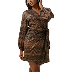 Access Fashion, Dames, Jurken, Veelkleurig, Maat: XL Poliester,