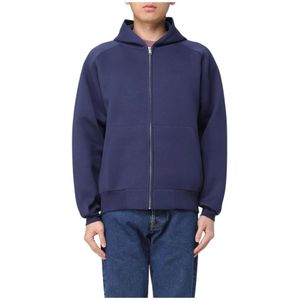 Autry, Heren, Sweatshirts & Hoodies, Blauw, Maat: XS