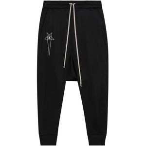 Rick Owens, Heren, Broeken, Zwart, Maat: M