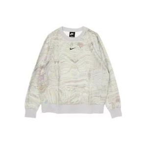 Nike Trendy Fleece Crew Sweatshirt , White , Dames , Maat: M